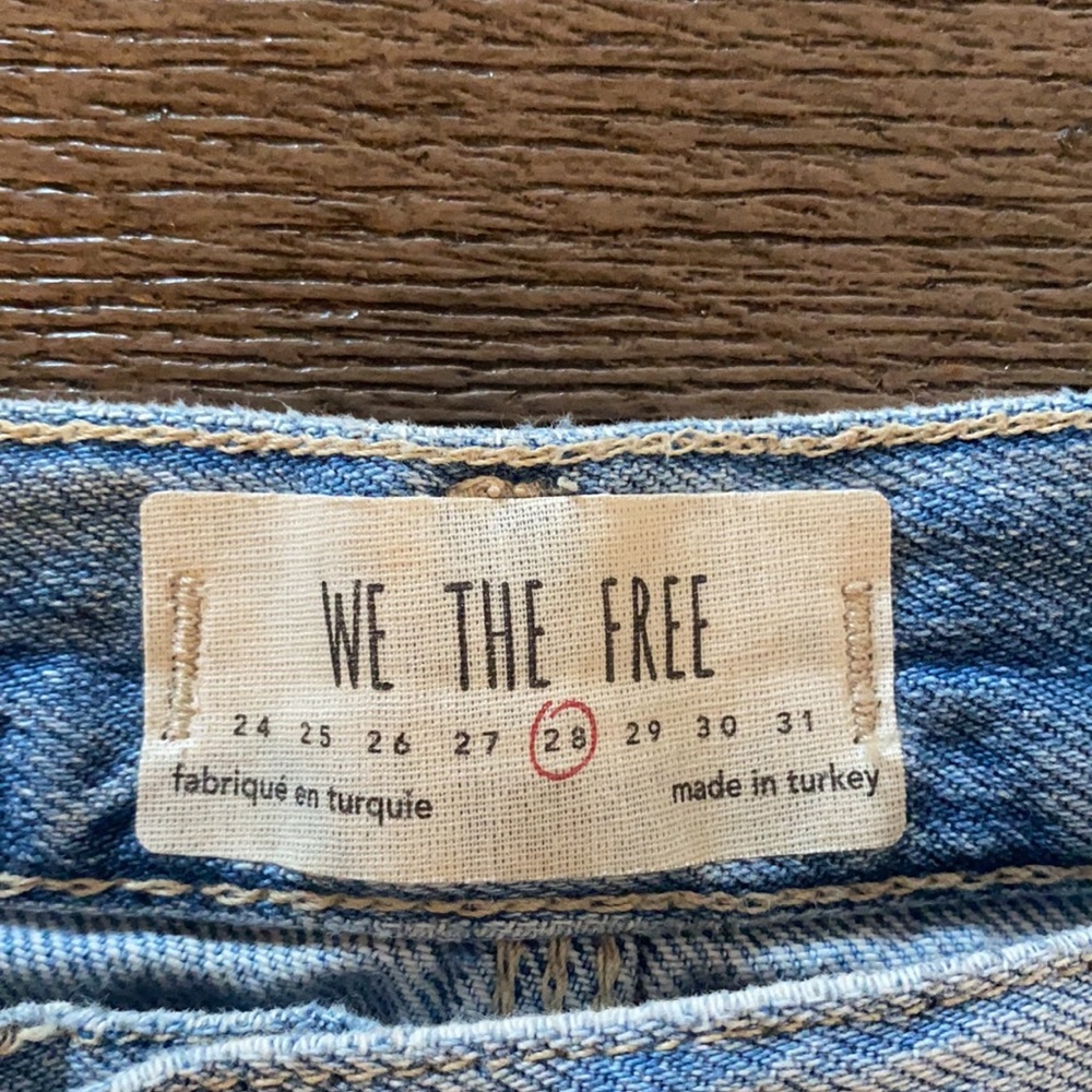 We the Free People Patchwork Carpenter Jeans SZ29 - Picture 4 of 7
